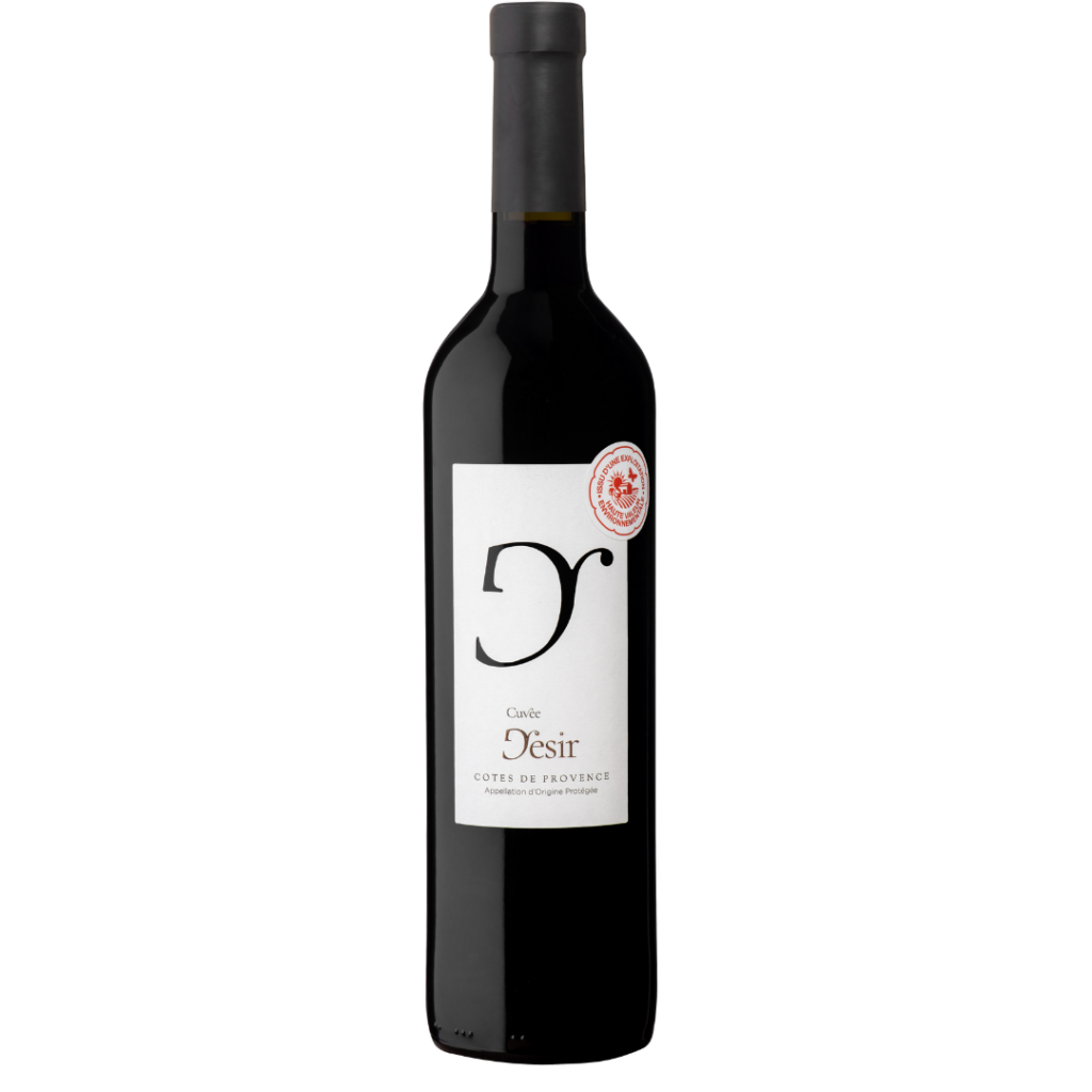 vin Désir Rouge du Cellier de La Crau, caviste dans le Var